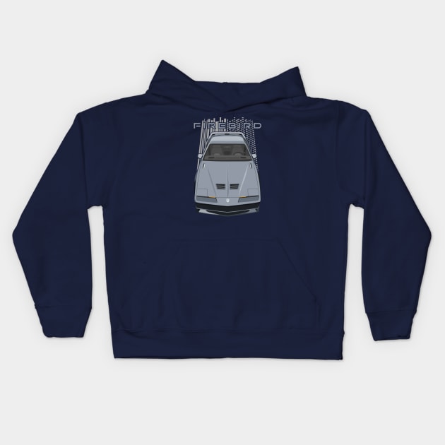 Firebird 3rdgen-grey Kids Hoodie by V8social